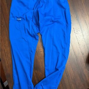 Cherokee Bright Blue Scrub Pants
